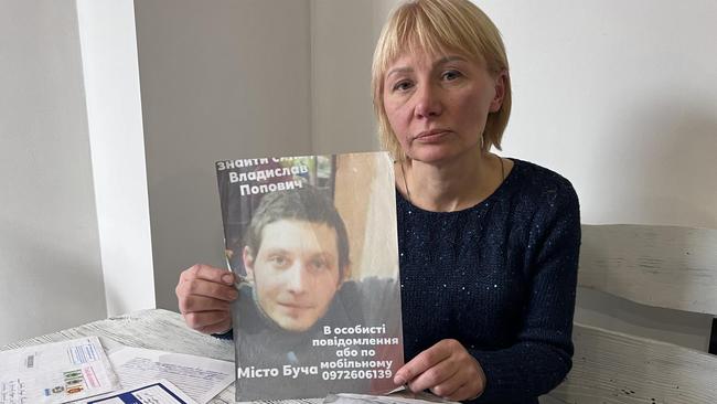 Tatiana Popovych says she has no interest in war crimes trials and simply wants her son back. Picture: Anthony Loyd for The Times