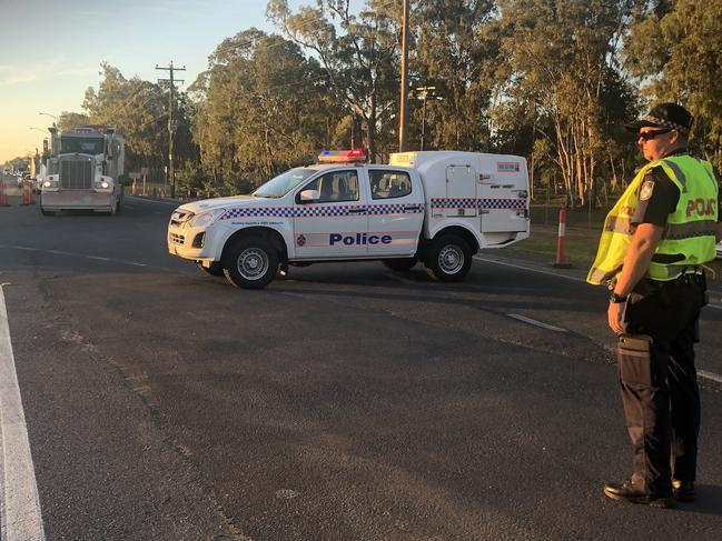 A crash at the intersection of Yaamba Rd and Yeppoon Rd forced traffic to be diverted through the Parkhurst Industrial estate.