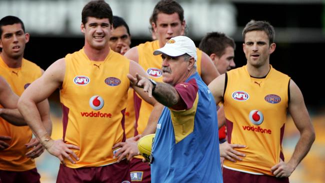 Leigh Matthews during his time at Brisbane.