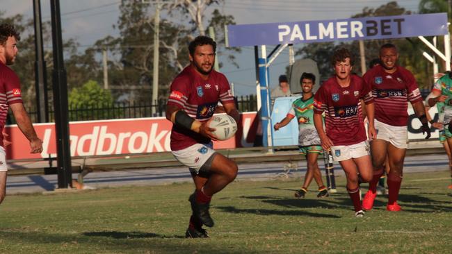 The Casino Cougars in action against the Northern United Dirawongs during round four of the 2023 Northern Rivers Regional Rugby League (NRRRL). Picture: Cee Bee's Photos