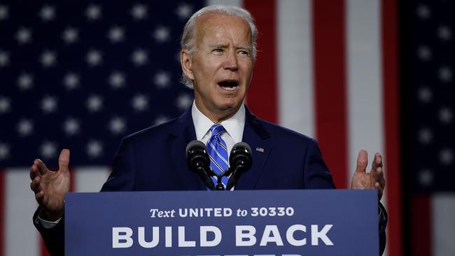 Democratic presidential candidate Joe Biden. Picture: AFP