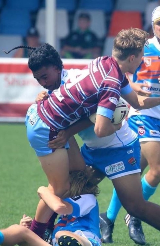 CQ Capras' under-16 player Banjo Walker.