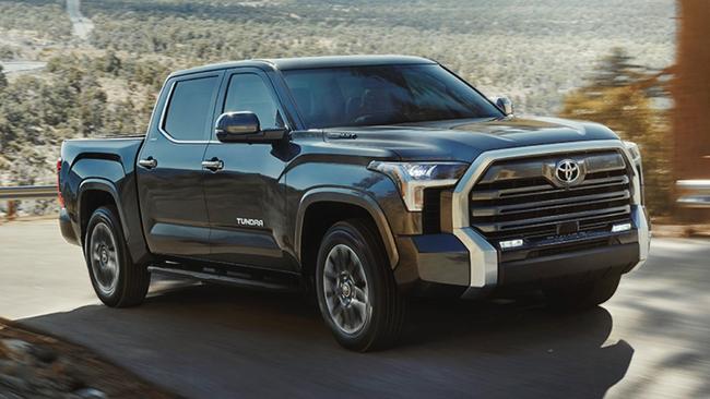 Toyota is looking at importing its Tundra pick-up truck into Australia. Picture: Supplied.