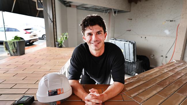 From the tiniest cafe on the Coast, Brodie Green has been on the business grind and is now about to open a brand new restaurant, Moustache, on the Nobby's strip, to accompany the booming Buoy Cafe. Picture Glenn Hampson