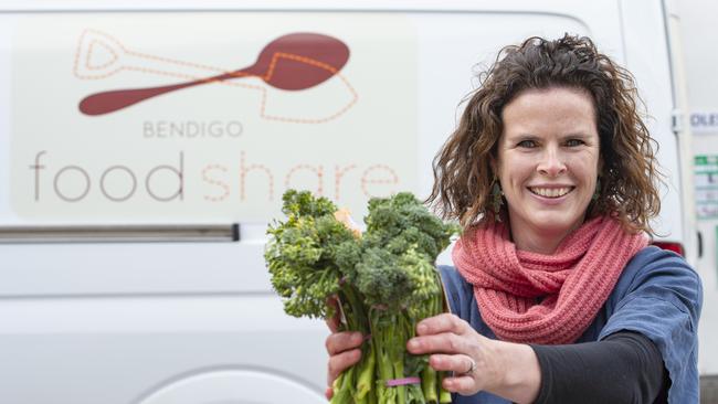 Bendigo Foodshare manager Bridget Bentley. Picture: Zoe Phillips