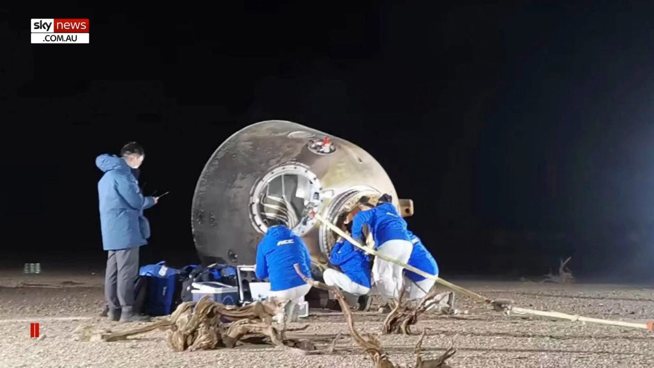 Chinese astronauts return to Earth after successful mission