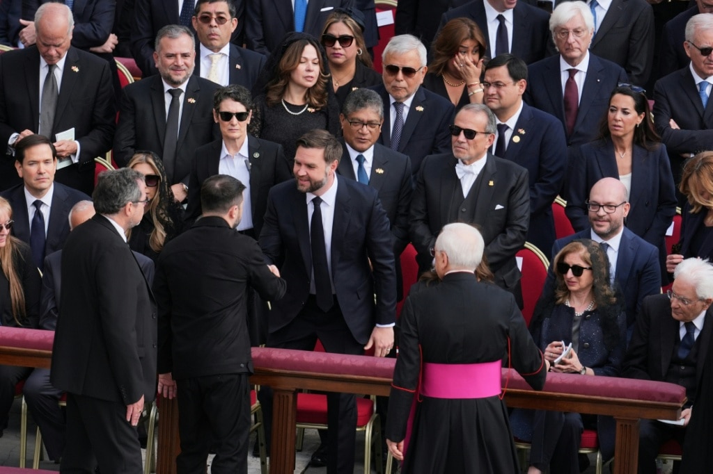 First US pope Leo XIV takes to popemobile ahead of inaugural mass