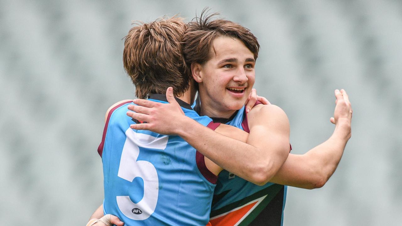 Southern Districts young gun Will Rowlands, pictured representing the Allies.. Picture: Sue McKay/AFL Photos