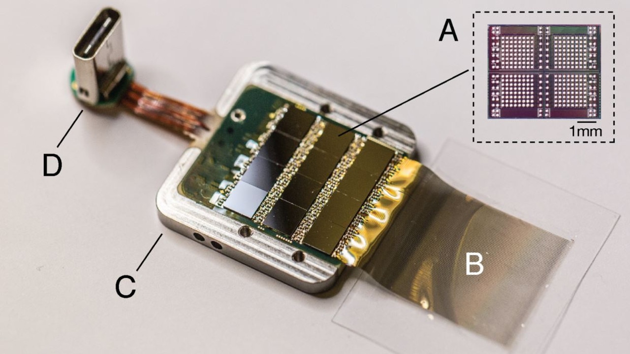 An early look at a Neuralink device.