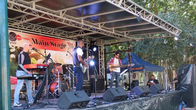 Live music entertained the crowd at the Relish Food & Wine Festival.