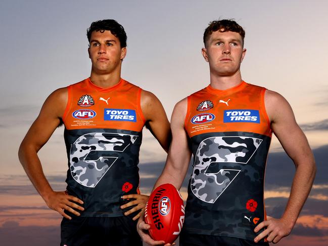 Special connection fuels Giant’s role in GWS Anzac Day jumper