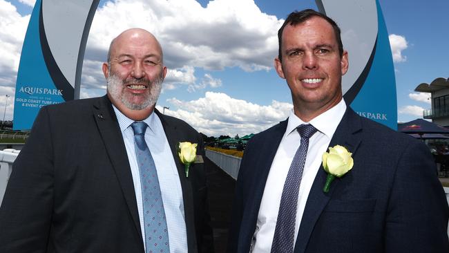 Turf Club CEO Steve Lines (left) says the club has been vindicated. Photograph: Jason O'Brien