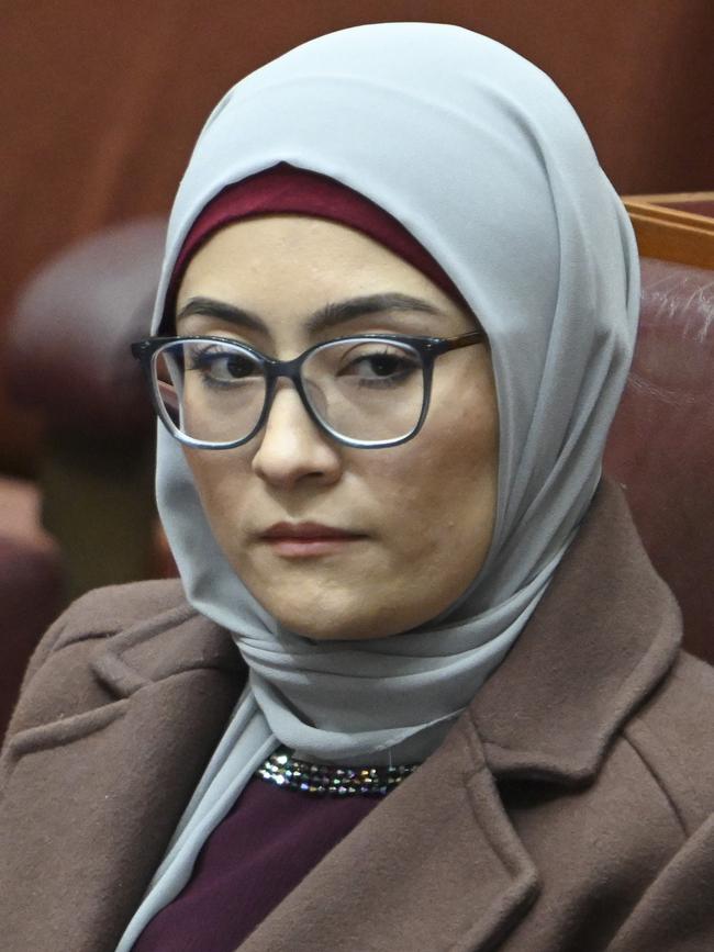 Senator Fatima Payman. Picture: NewsWire / Martin Ollman