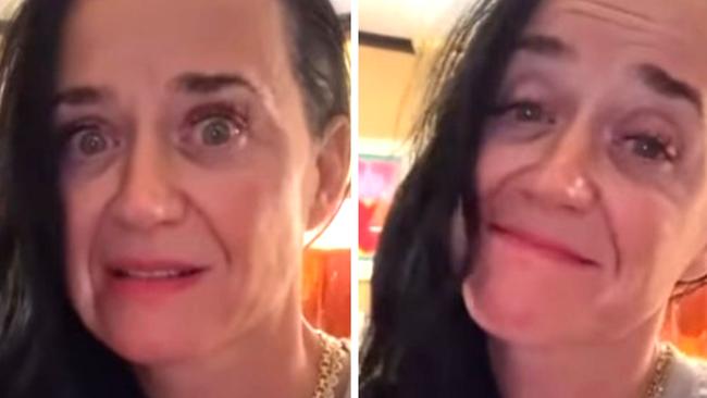 Katy Perry gave fans a look at her future self.