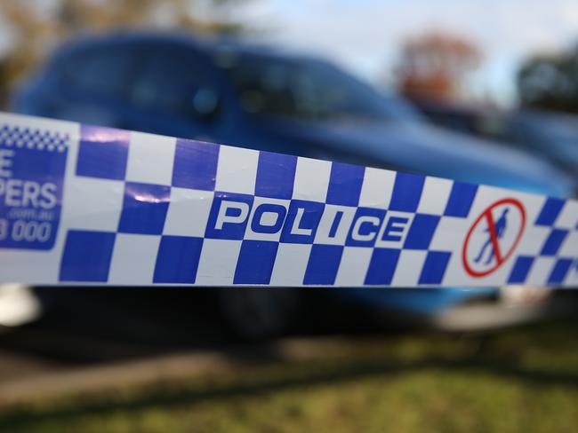 MELBOURNE, AUSTRALIA- NewsWire Photos June 25 2022,  Generic View of Police line tape at a crime scene.Picture: NCA NewsWire /Brendan Beckett