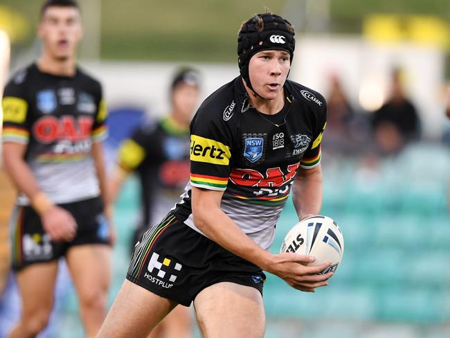 Matt Burton will make his NRL debut for the Panthers on Friday night. Picture: Gregg Porteous © NRL Photos