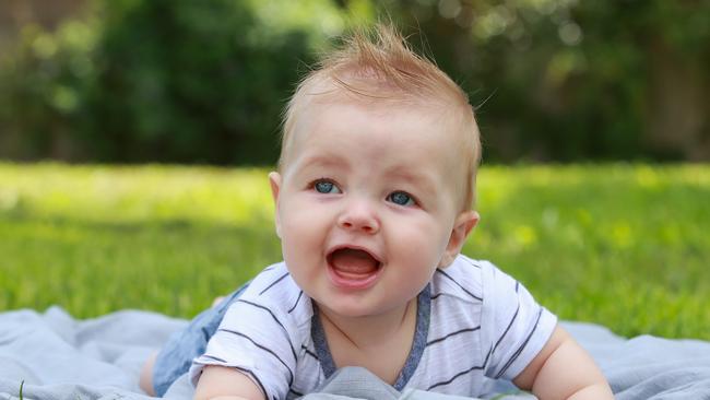 Six-month-old Jacob West. Picture: Justin Lloyd