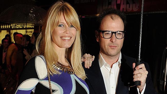 Matthew Vaughn with partner Claudia Schiffer.