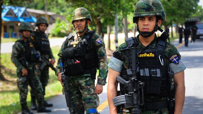 Thailand has been rocked by a wave of bombings. Pictured: AFP/Madaree Tohlala