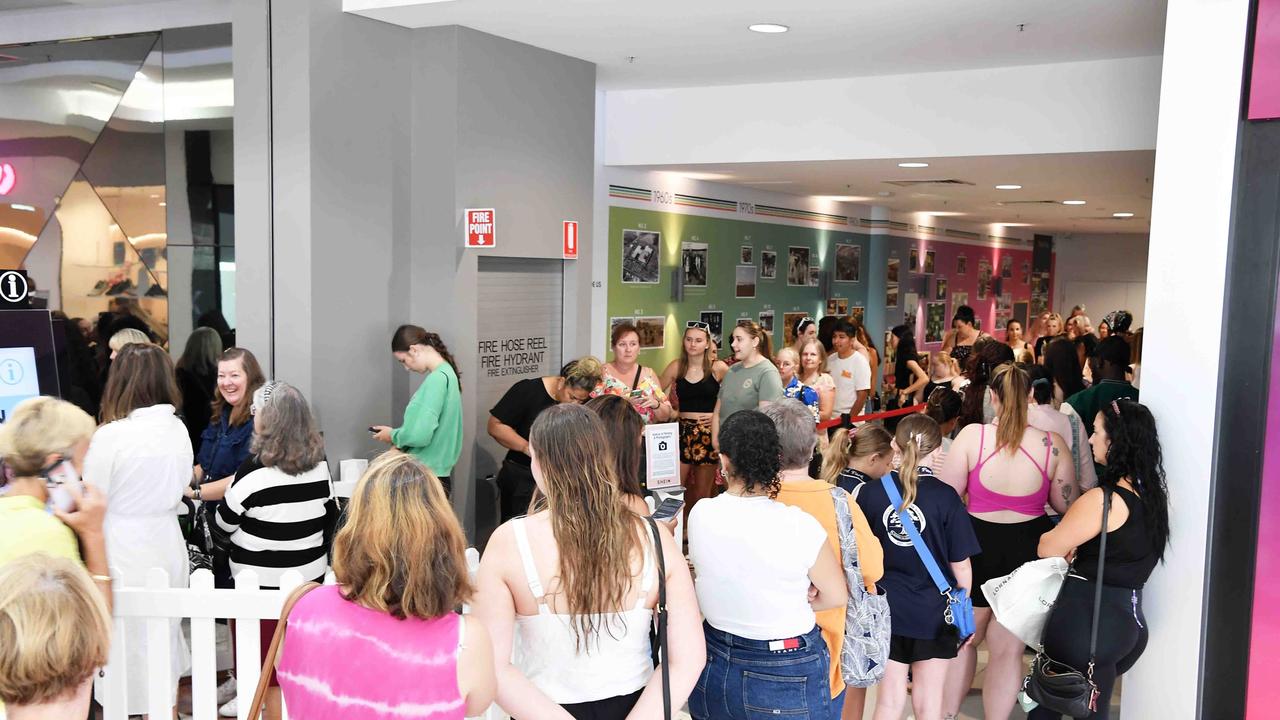 Opening of the 3-day pop up store Shein, Brookside Shopping Centre. Picture: Patrick Woods.