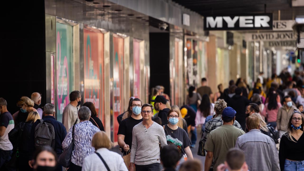 Myer has unveiled its best second-half profit in 10 years and reintroduced a final dividend payment to shareholders. Picture: Paul Jeffers/NCA NewsWire