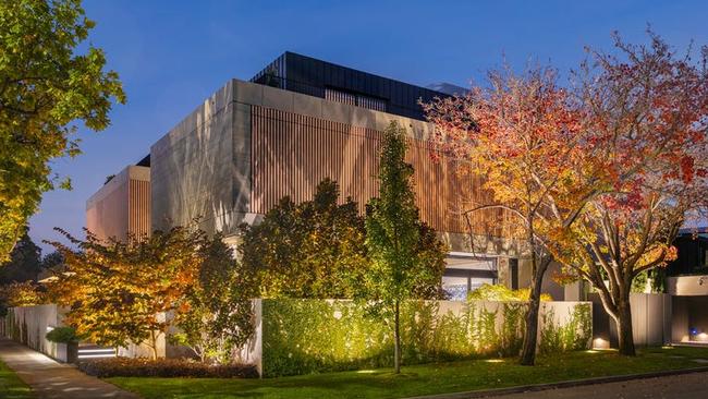 With living zones spread over four levels, 12 St Georges Rd, Toorak, is being sold as one of Melbourne and Australia’s finest homes.