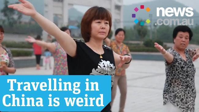 TRAVELLING IN CHINA IS WEIRD