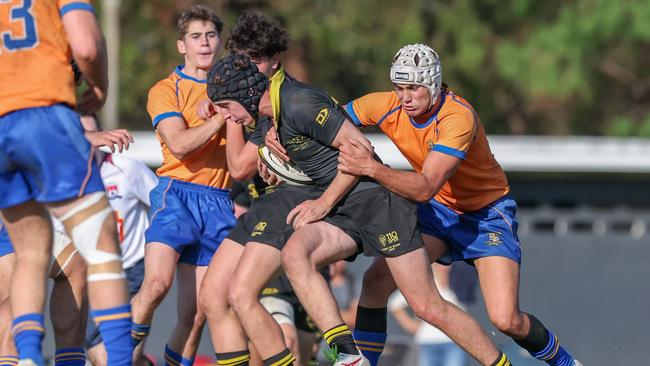 St Laurence's v Marist College Ashgrove. Photography by Stephen Archer