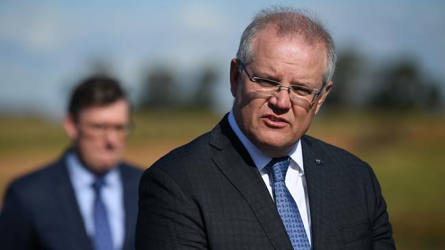 Scott Morrison’s building package is expected to prioritise new homes and major construction activity through financial assistance. Picture: AAP