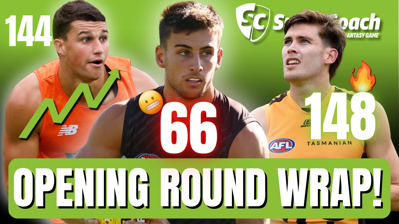 SuperCoach AFL: Opening Round wrap and final thoughts before round 1!