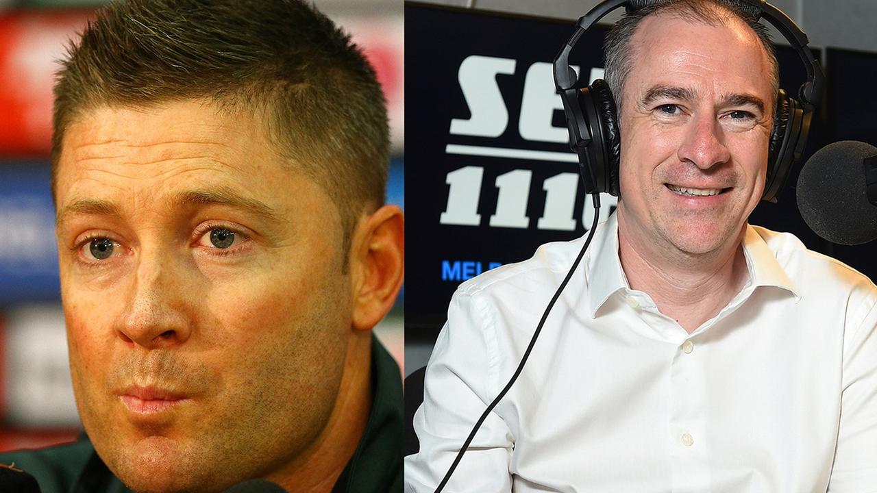 Michael Clarke and Gerard Whateley.