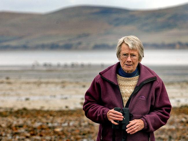 Ornithologist Priscilla Park in 2006. Picture: Sam Rosewarne