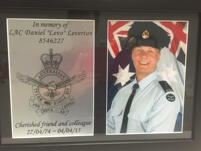 Daniel Leverton served his country on several overseas missions with the Royal Australian Air Force.