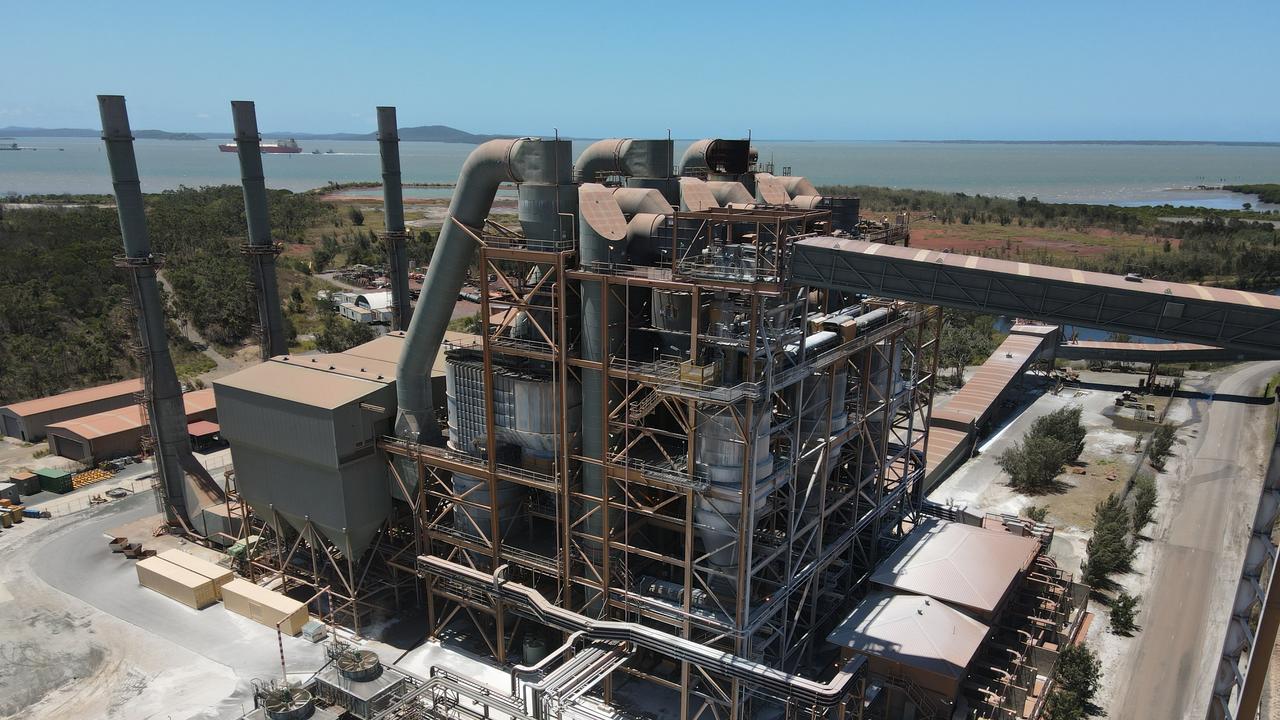 Queensland Alumina Limited Gladstone. Picture: DJI Mavic Air 2
