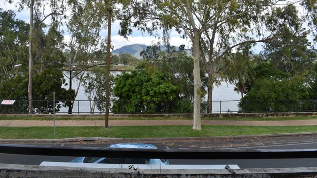 The view of the Fitzroy River from the balcony of the restaurant.