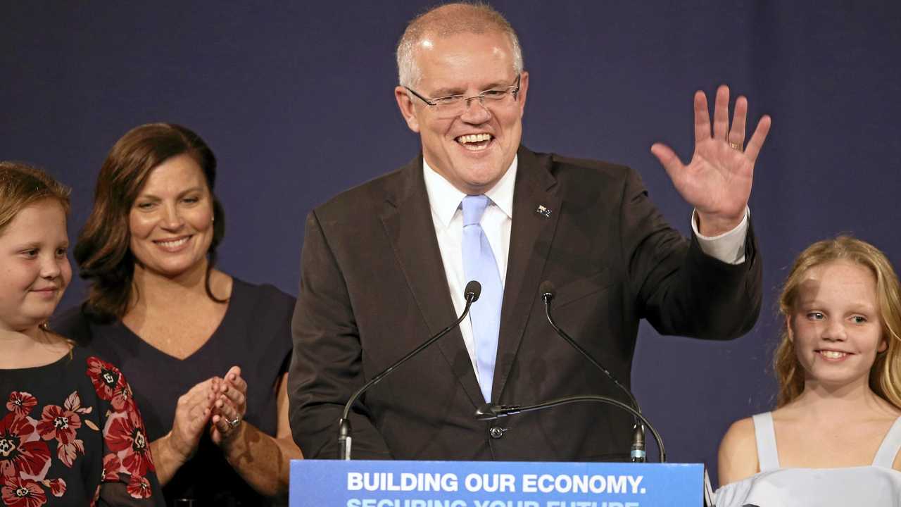 Despite Prime Minister Scott Morrison's claims to the contrary last Saturday's election win was no miracle nor a landslide. Picture: Rick Rycroft