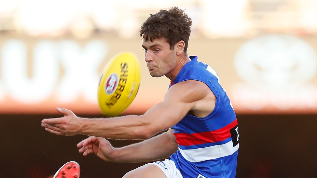 The Western Bulldogs want to keep Josh Dunkley. Picture: Michael Willson