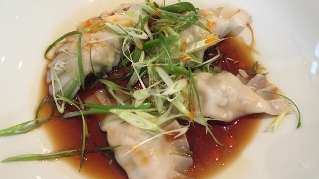 Dumplings at Fodder, Coonawarra