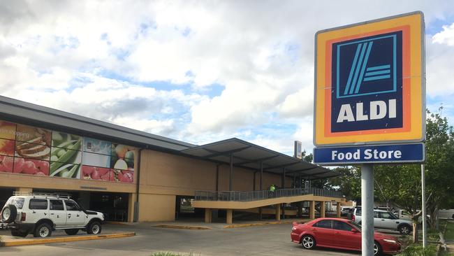 The Grafton Aldi shopping complex was listed as a venue of concern by NSW Health.