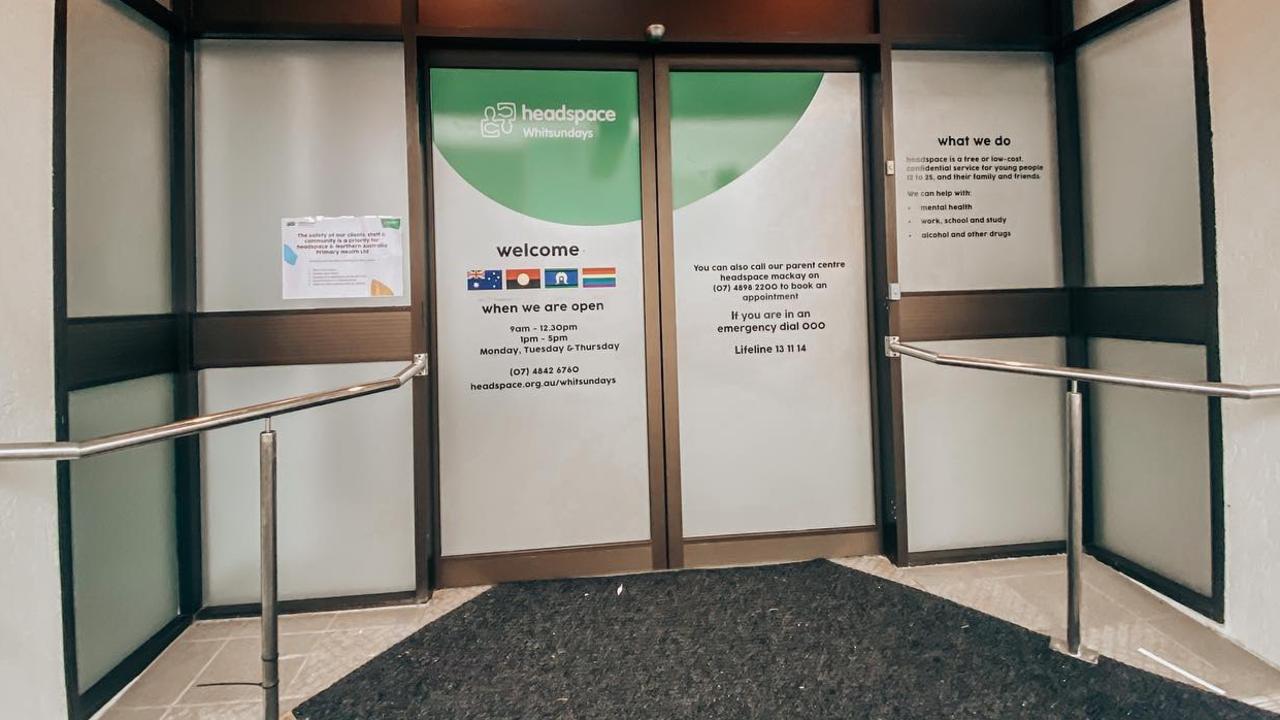 The new headspace centre at 41 Main St, Proserpine. Picture: Facebook