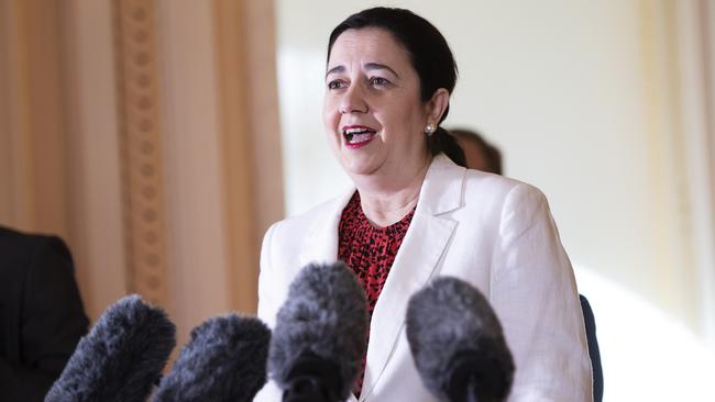 Question 8: Annastacia Palaszczuk is premier of which state? Picture: Attila Csaszar