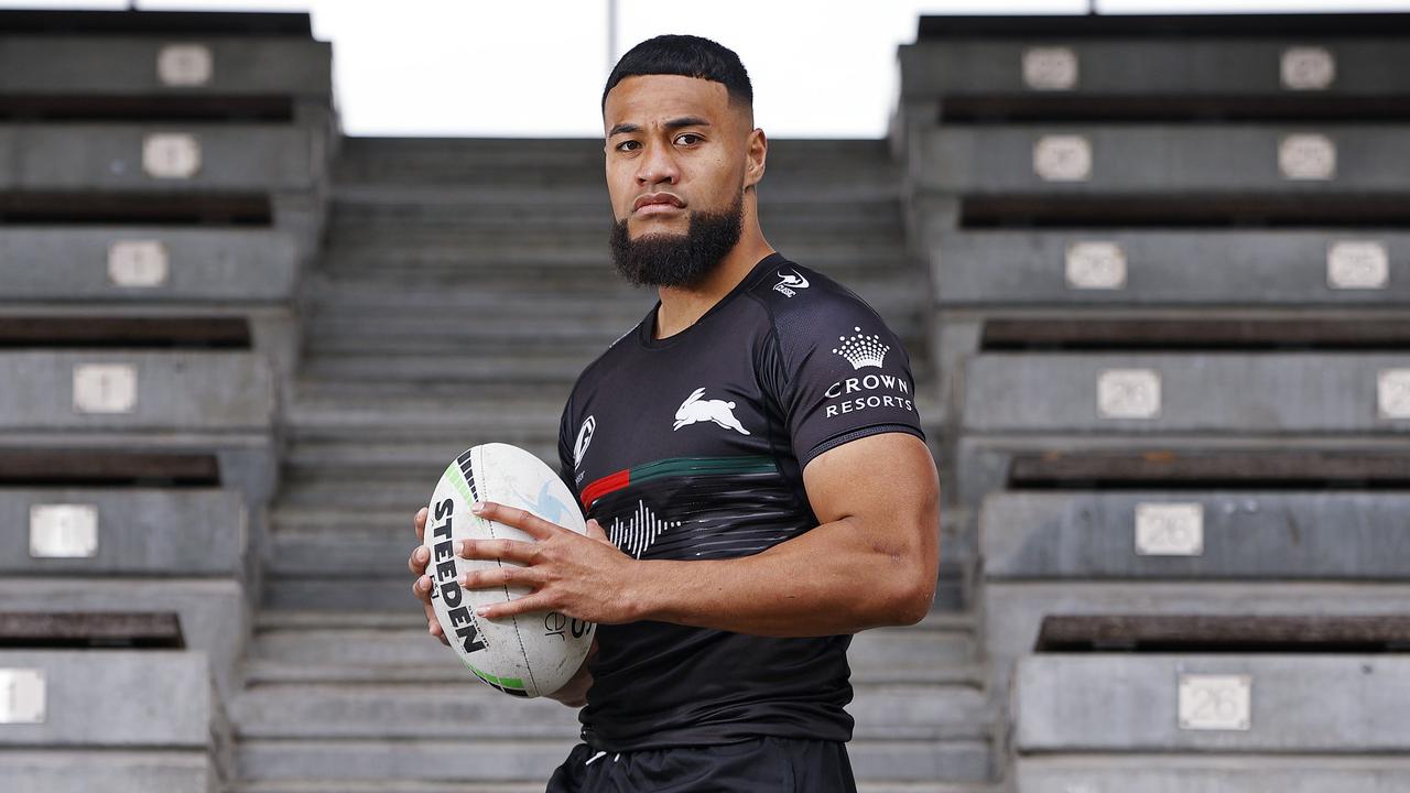 Izaac Thompson pictured at South Sydney training. Picture: Sam Ruttyn