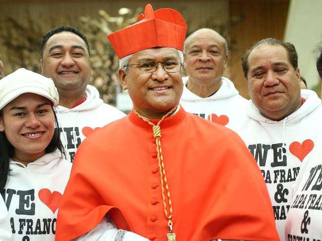 Cardinal Tongan Bishop Soane Patita Paini Mafi. Picture: Franco Origlia/Getty Images