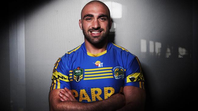 Parramatta Eels captain Tim Mannah is pleased to see his club enoying better times. Picture: Phil Hillyard