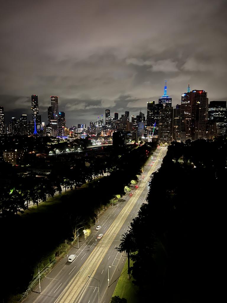 This is the view you can see from bed if you don’t shut the curtains. Picture: news.com.au