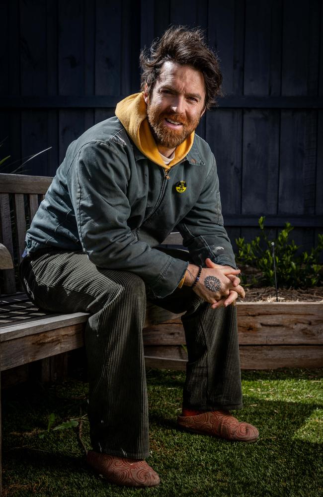 Nick Murphy, 35, is the man behind the Chet Faker moniker that has been one of Australia’s top musical exports for the past decade. Picture: Jake Nowakowski/The Daily Telegraph.