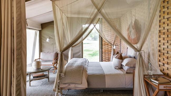 Earthy elegance at Singita Sabora in Tanzania.