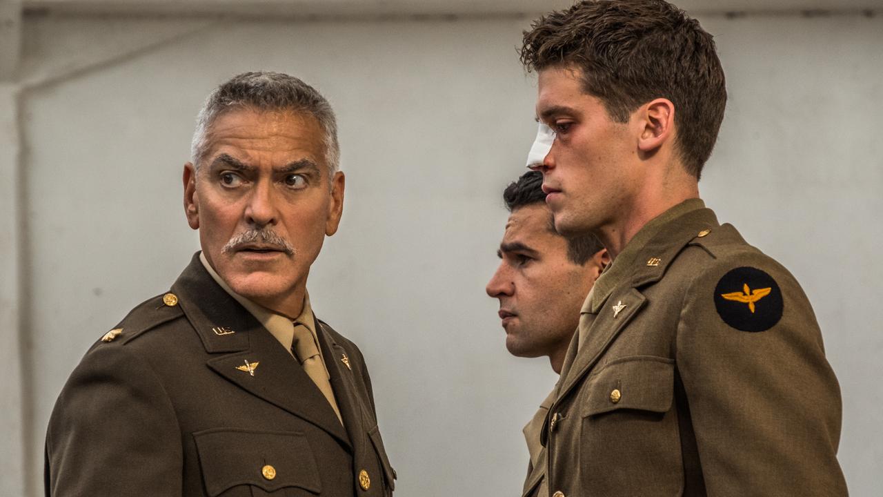 Clooney is one of three directors on Catch-22.