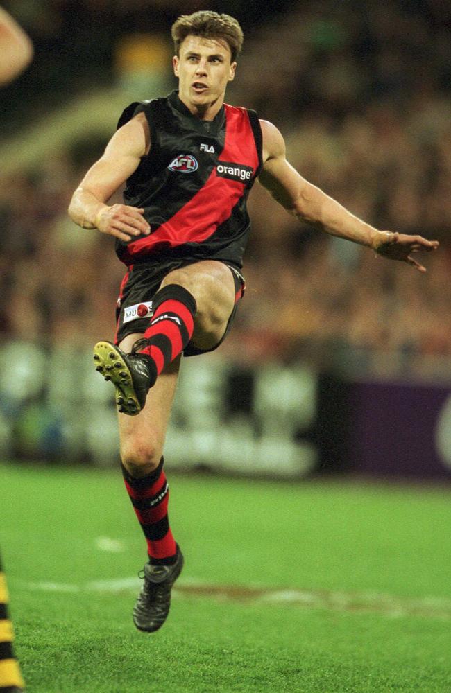 Franklin passed Essendon great Matthew Lloyd. 