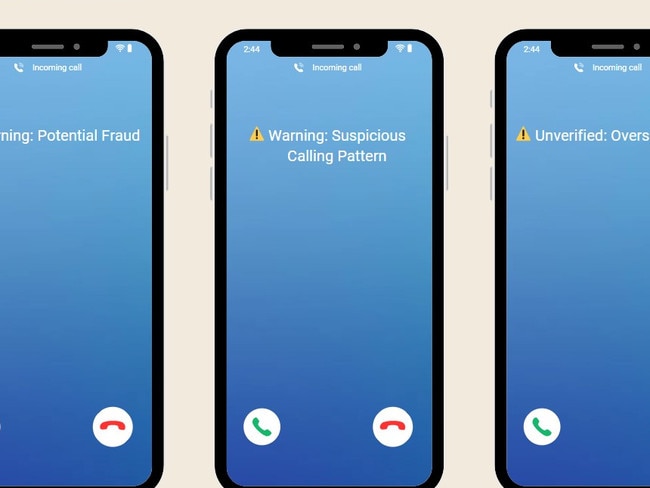 Telstra has released a new feature - Telstra Scam Protect - giving users greater control over whether they answer potentially dodgy calls. Picture: Supplied.